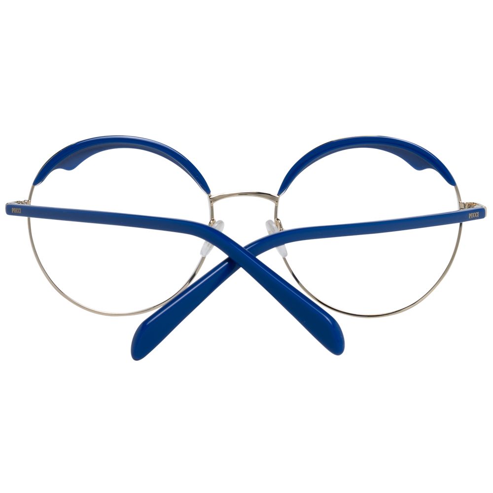 Monture de lunettes Emilio Pucci bleue pour femme