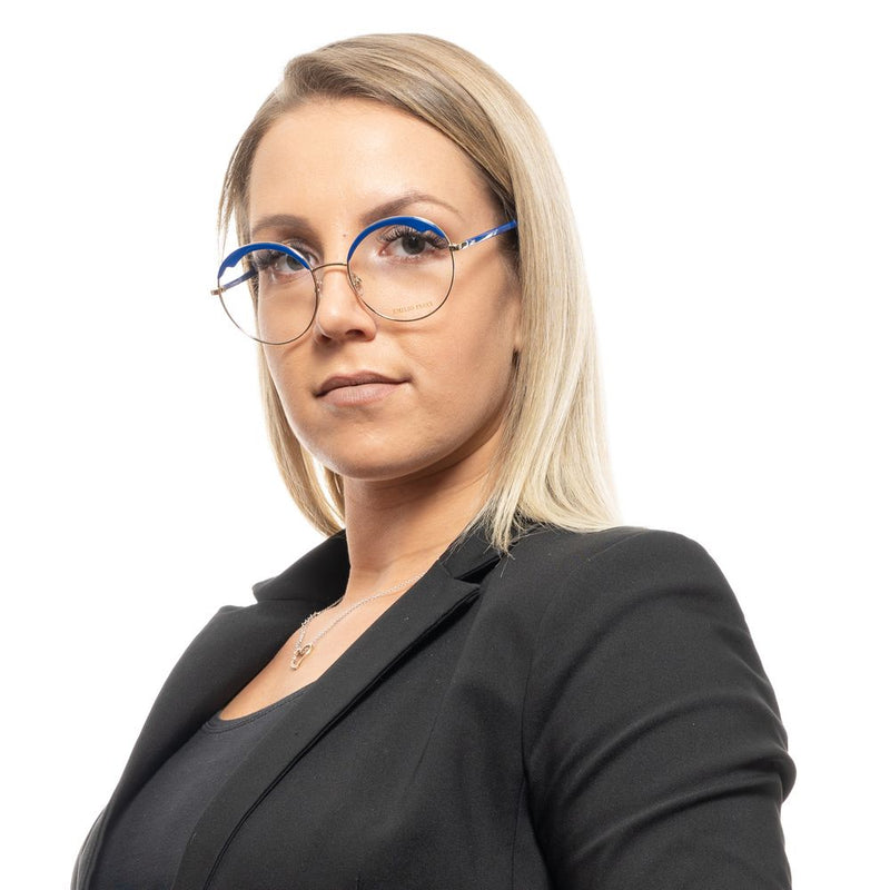 Monture de lunettes Emilio Pucci bleue pour femme