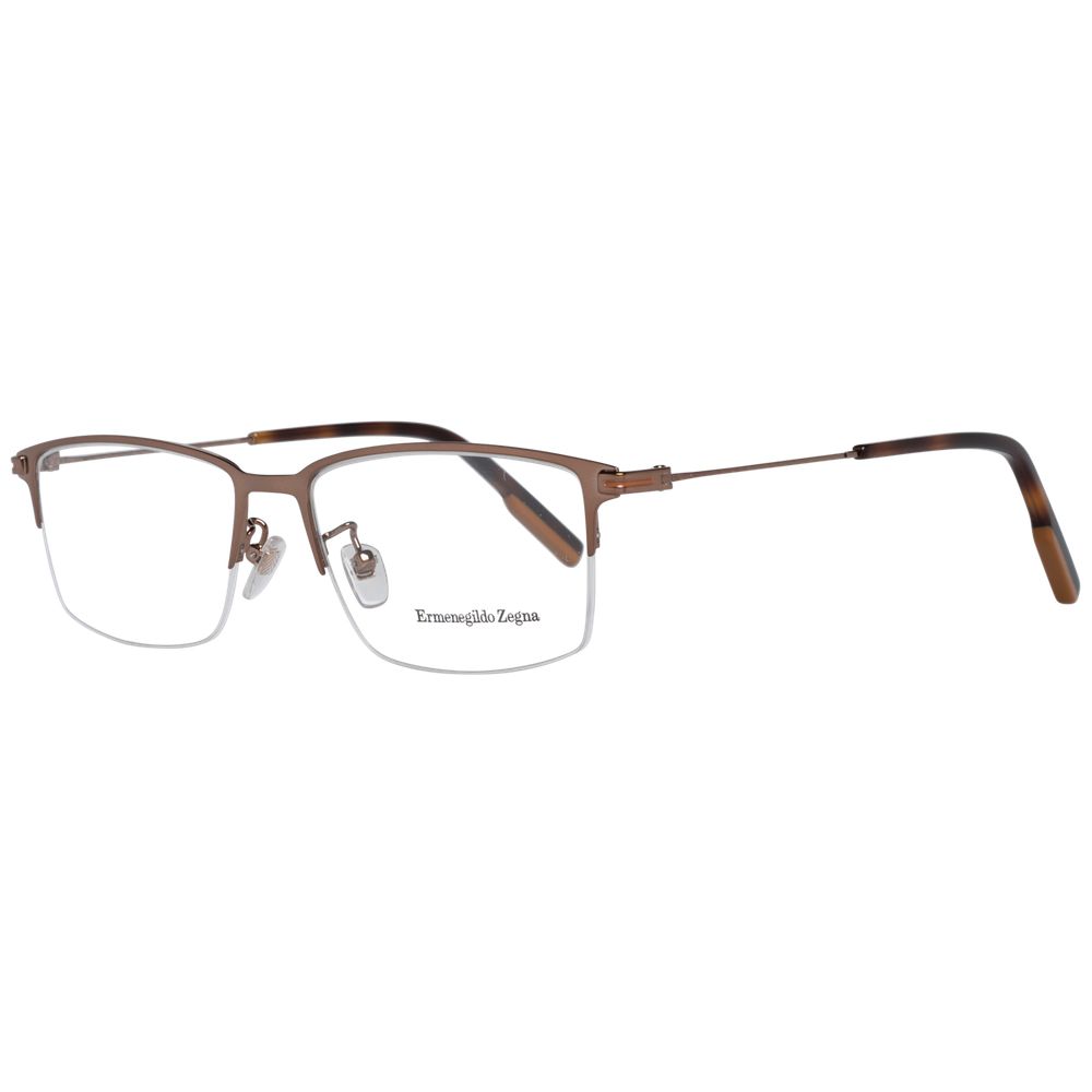 Monture de lunettes pour homme en bronze Ermenegildo Zegna