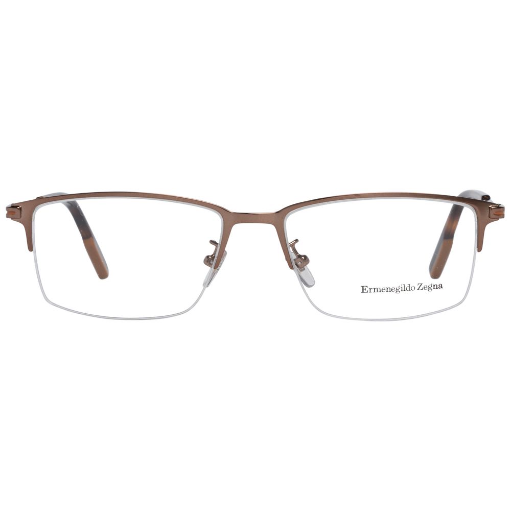 Monture de lunettes pour homme en bronze Ermenegildo Zegna