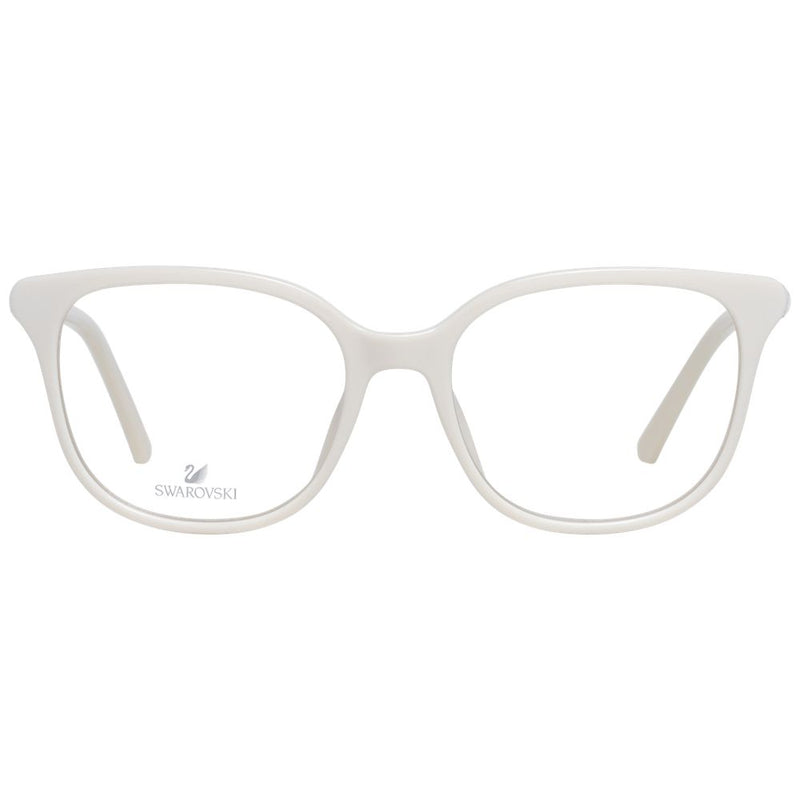 Monture de lunettes Swarovski blanche pour femme