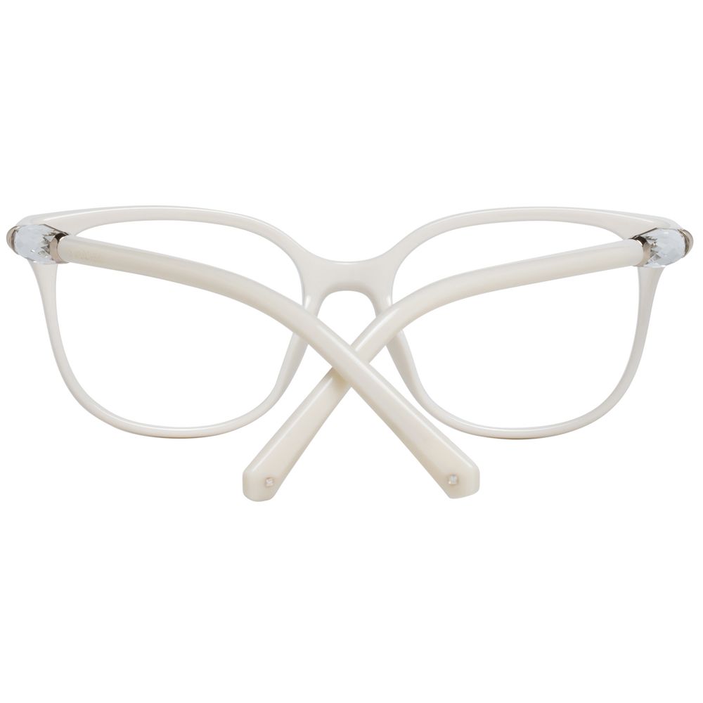 Monture de lunettes Swarovski blanche pour femme