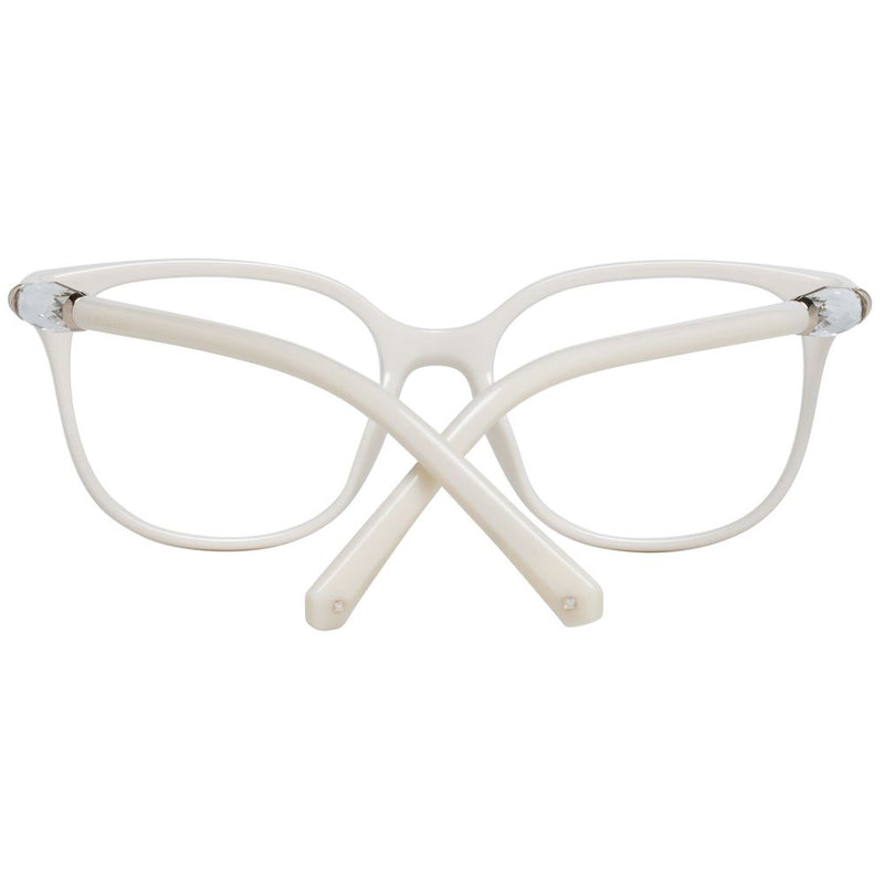 Monture de lunettes Swarovski blanche pour femme