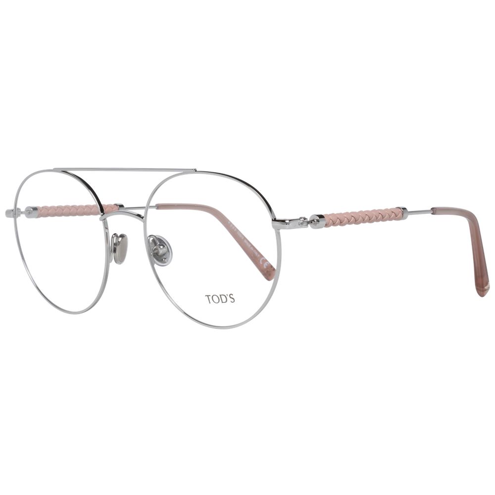 Monture de lunettes pour femme argentée Tod's