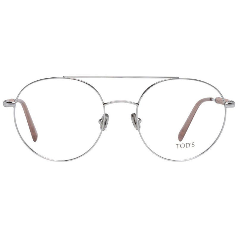 Monture de lunettes pour femme argentée Tod's
