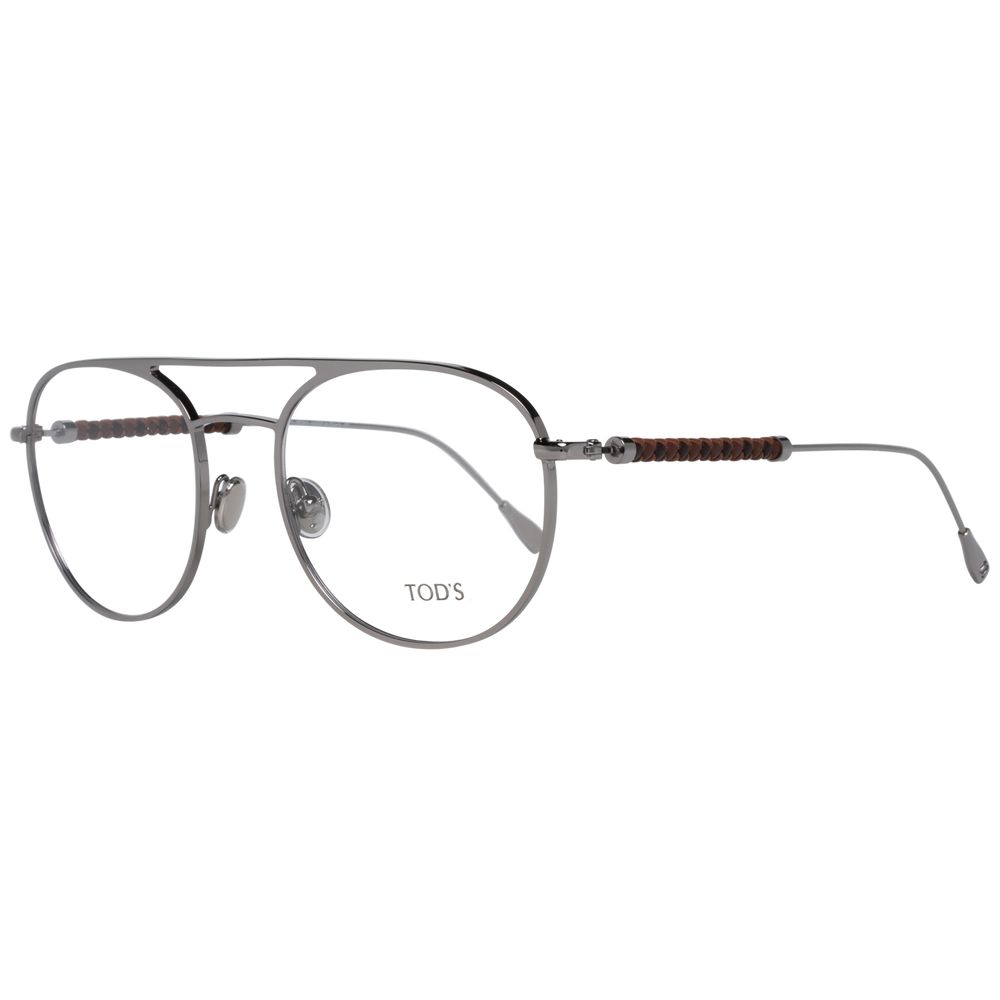 Monture de lunettes argentée pour homme Tod's