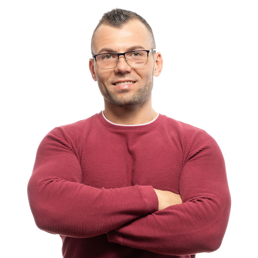 Monture de lunettes Longines bleues pour homme