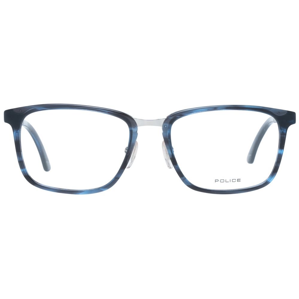 Monture de lunettes pour homme, bleu police