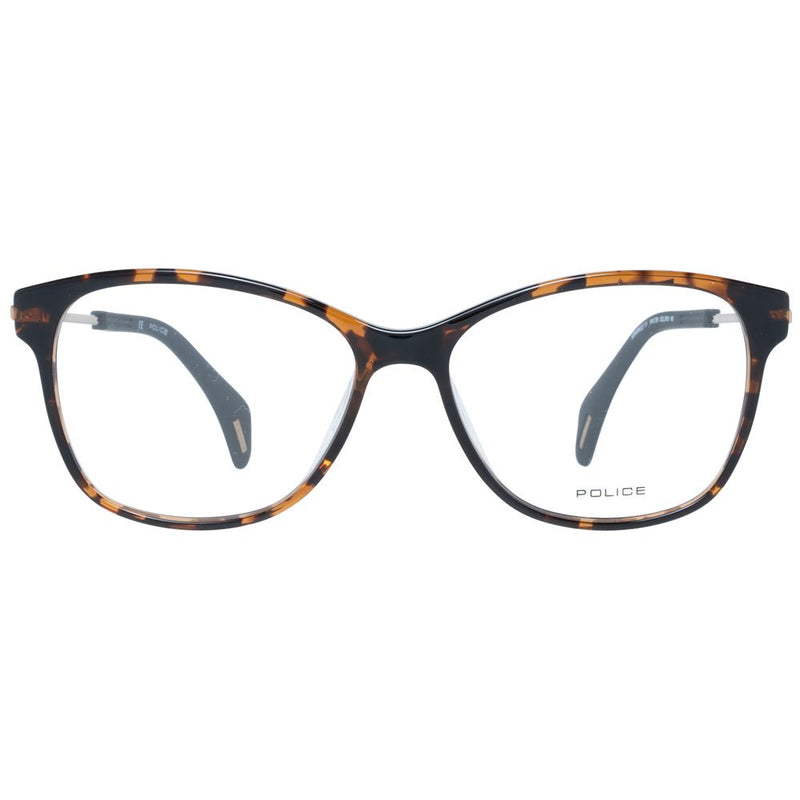 Monture de lunettes pour femmes Police, couleur marron