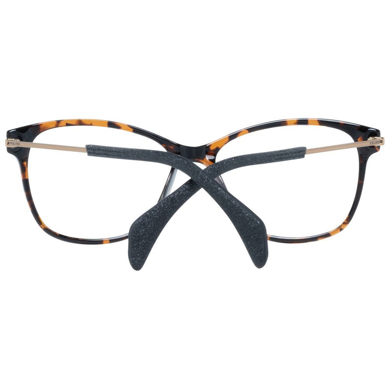 Monture de lunettes pour femmes Police, couleur marron