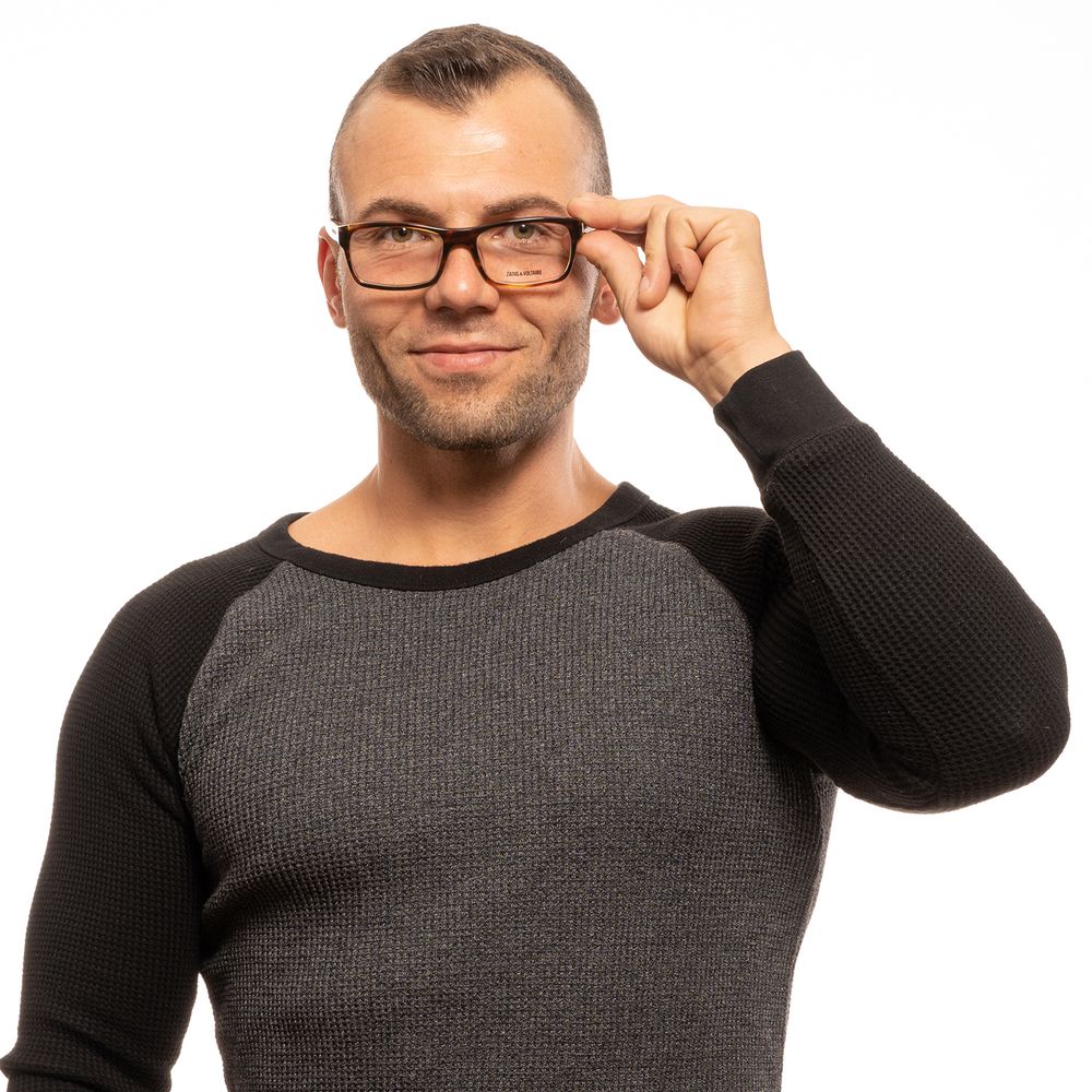 Zadig & Voltaire Brown Men Glasses Frame