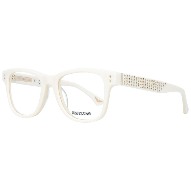 Zadig & Voltaire Lunettes en Plastique Crème (Montures)