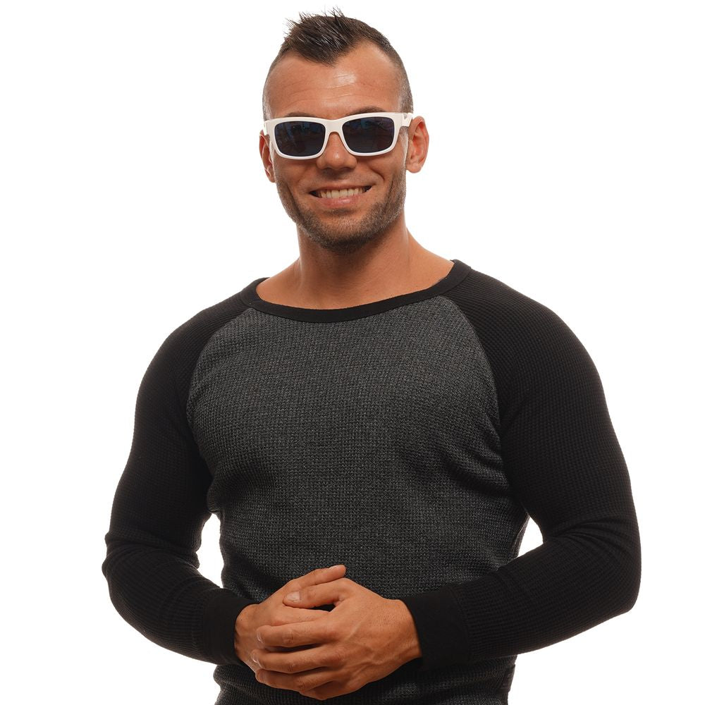 Lunettes de soleil uniesexe blanches Bolle