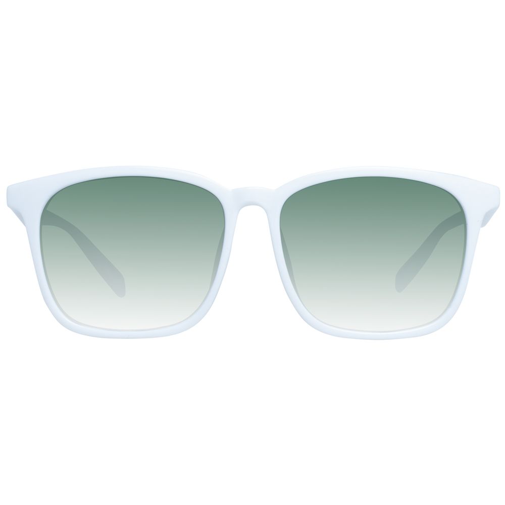 Lunettes de soleil unisexes Spy White - Verres dégradés élégants