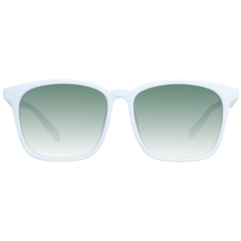 Lunettes de soleil unisexes Spy White - Verres dégradés élégants