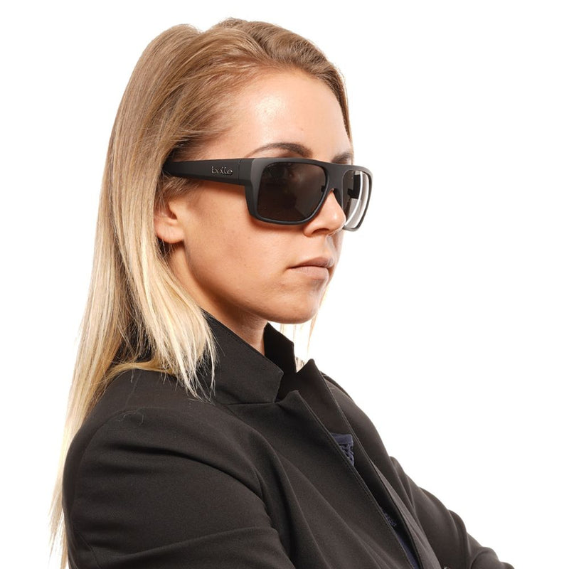 Lunettes de soleil unicolore noires Bolle