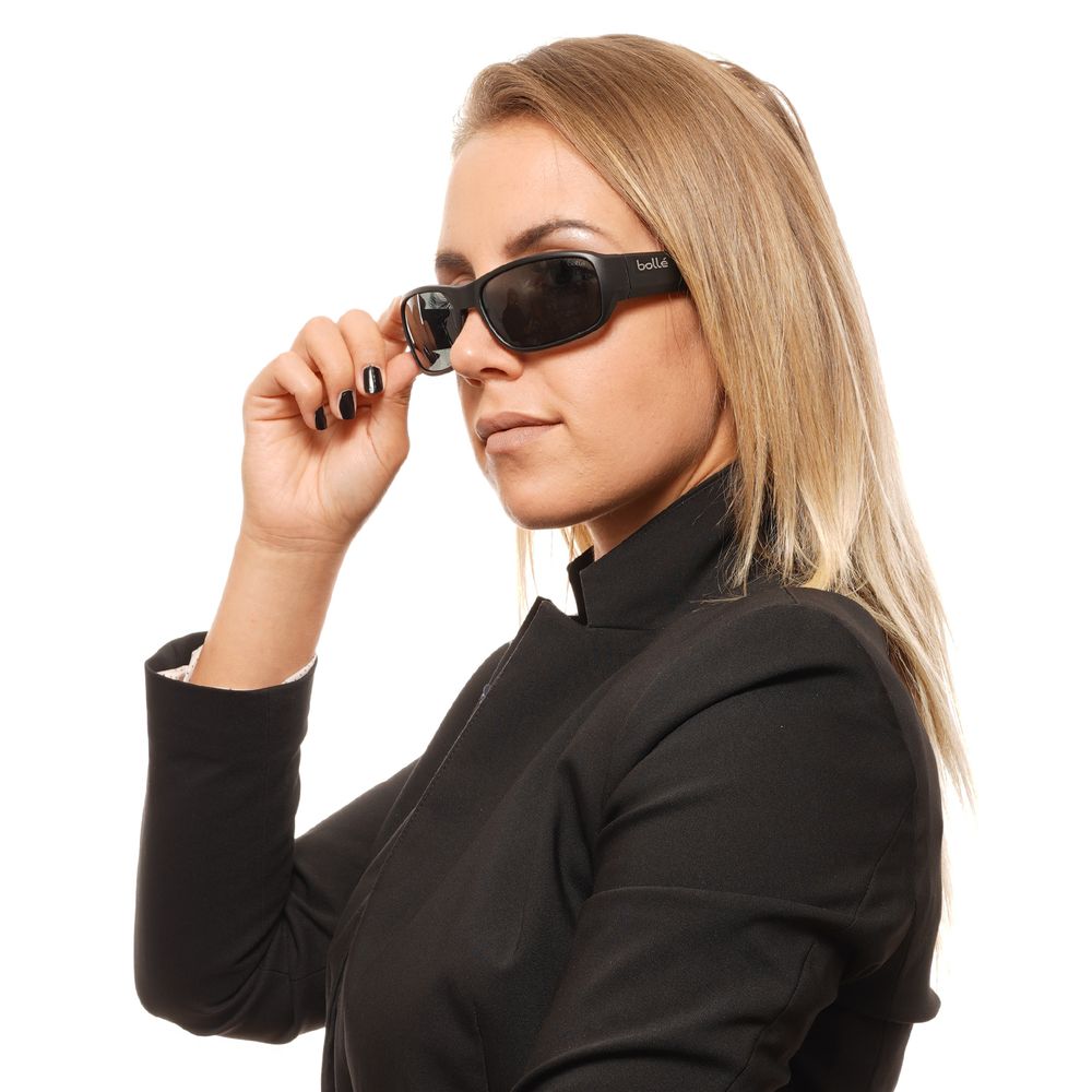 Lunettes de soleil unicolore noires Bolle