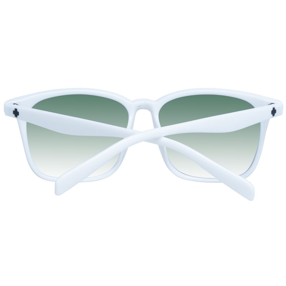 Lunettes de soleil unisexes Spy White - Verres dégradés élégants