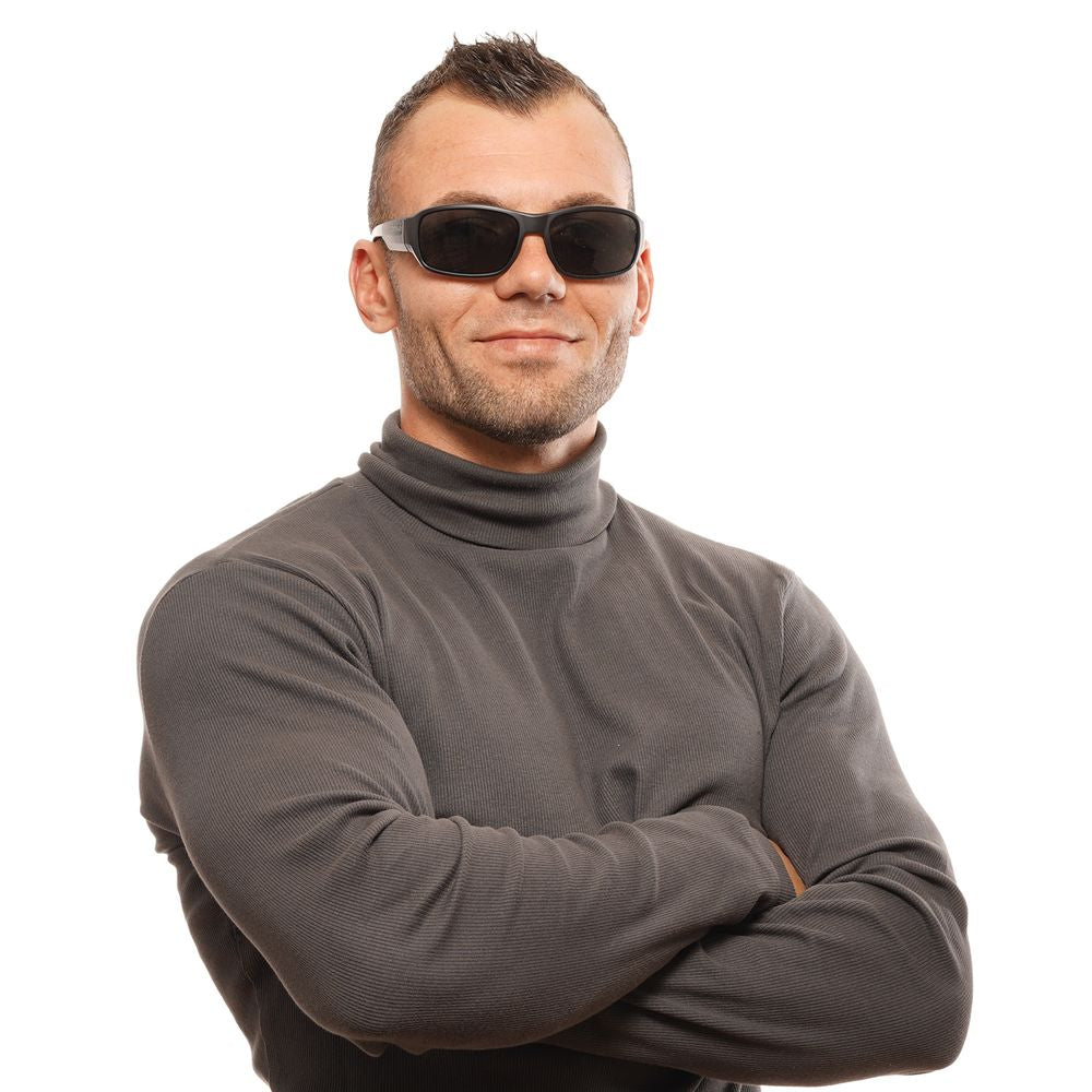 Lunettes de soleil unicolore noires Bolle