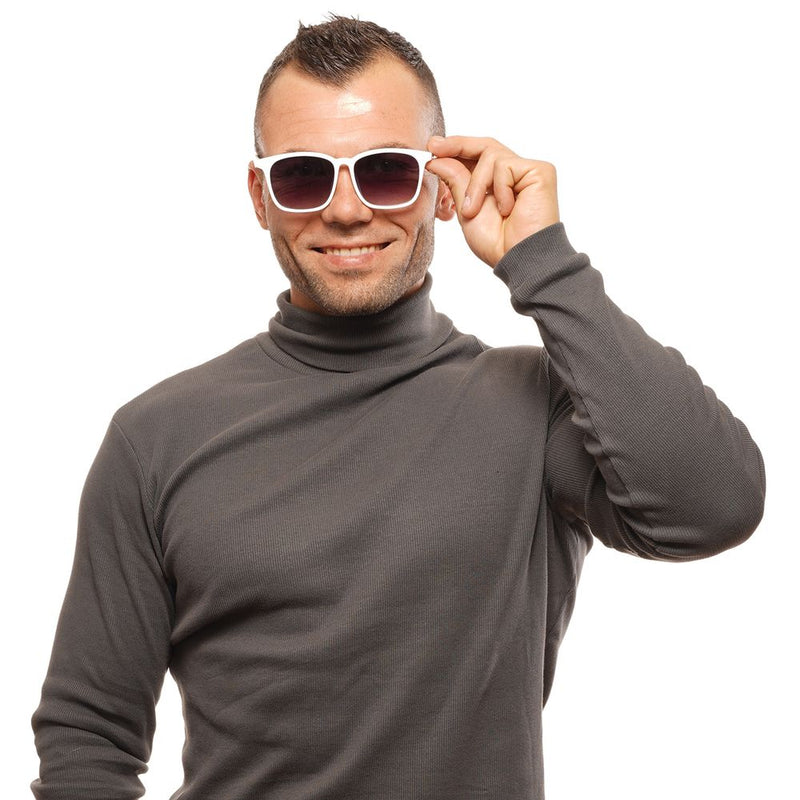Lunettes de soleil unisexes Spy White - Verres dégradés élégants