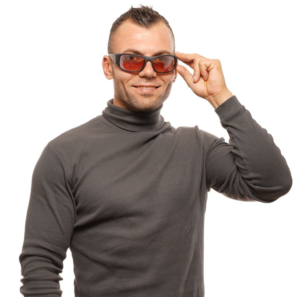 Lunettes de soleil unicolore noires Bolle