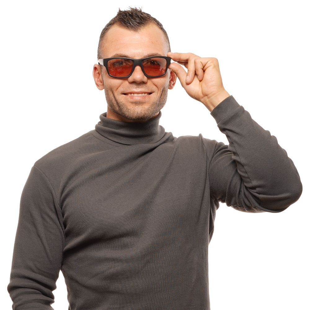 Lunettes de soleil unicolore noires Bolle