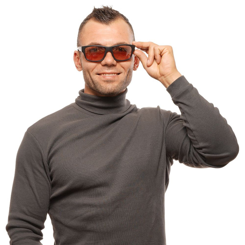 Lunettes de soleil unicolore noires Bolle