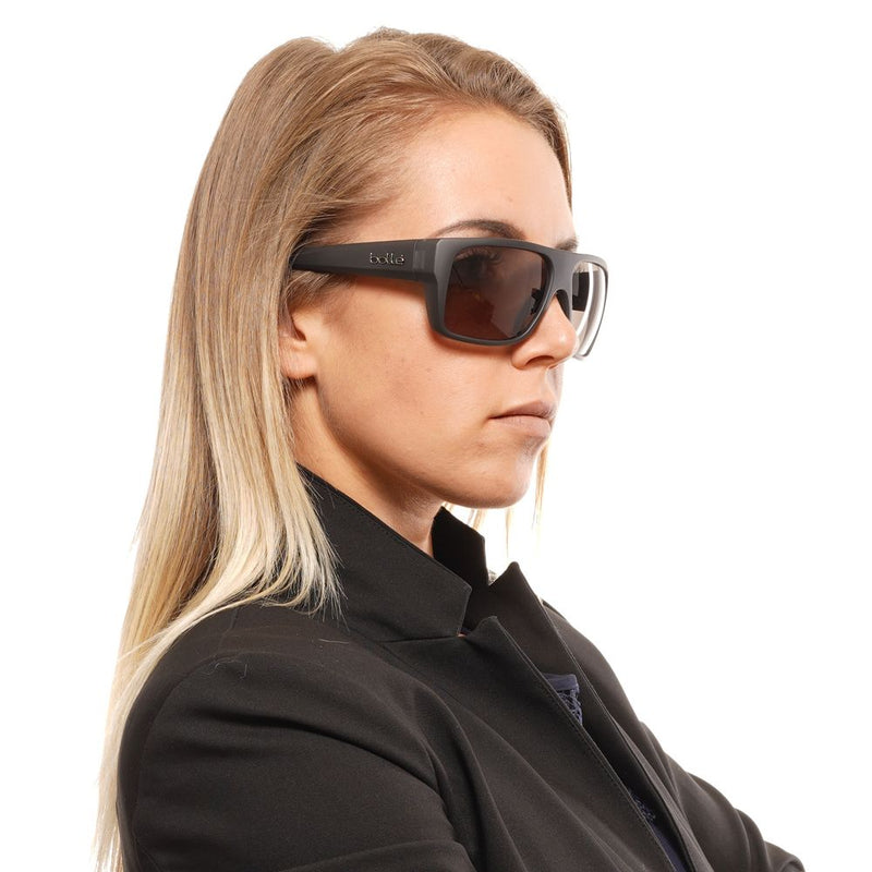 Lunettes de soleil unicolore noires Bolle