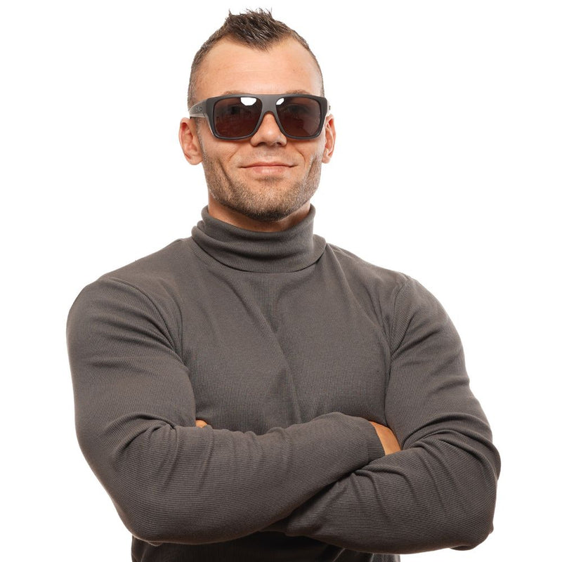 Lunettes de soleil unicolore noires Bolle