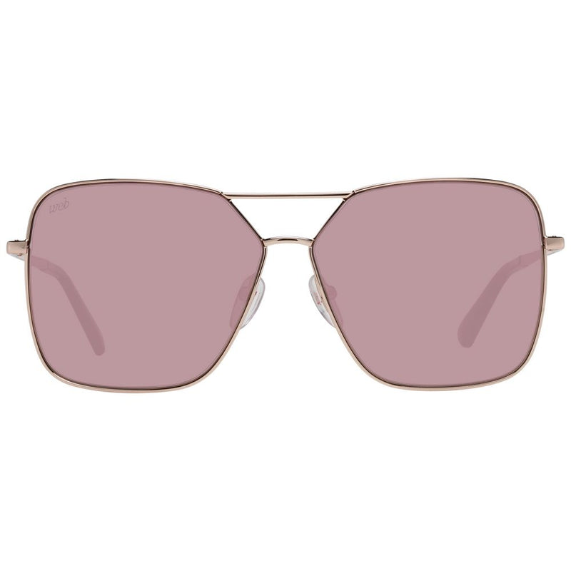 Web Rose Gold Women Sunglasses - Stylish & Protective