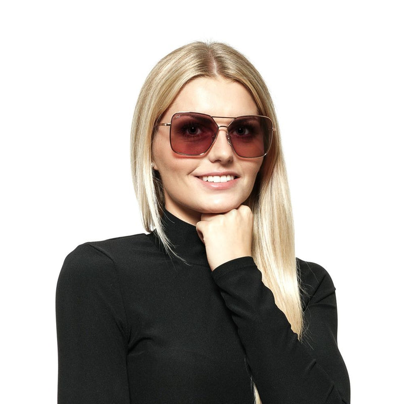 Web Rose Gold Women Sunglasses - Stylish & Protective