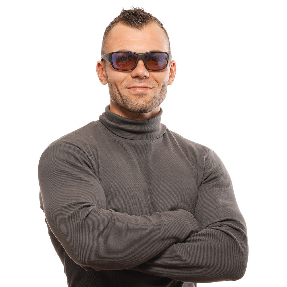 Lunettes de soleil unicolore noires Bolle