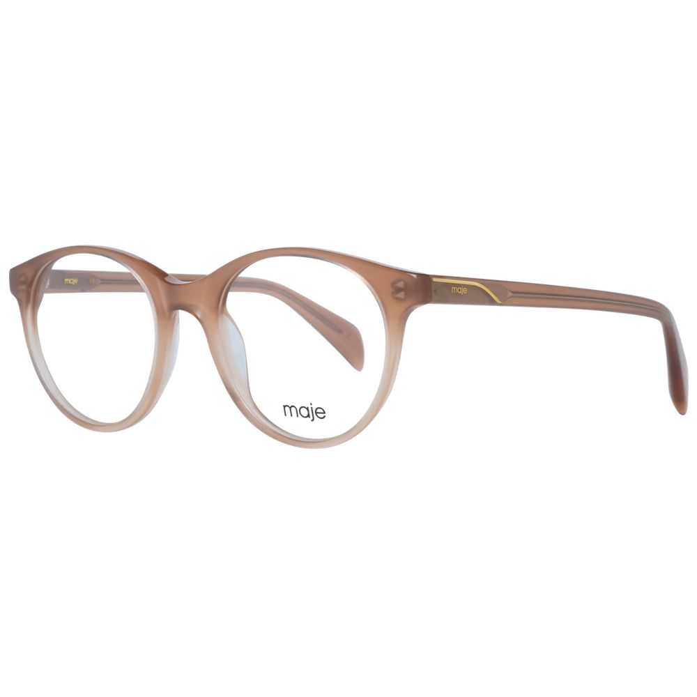Monture de lunettes pour femme beige Maje