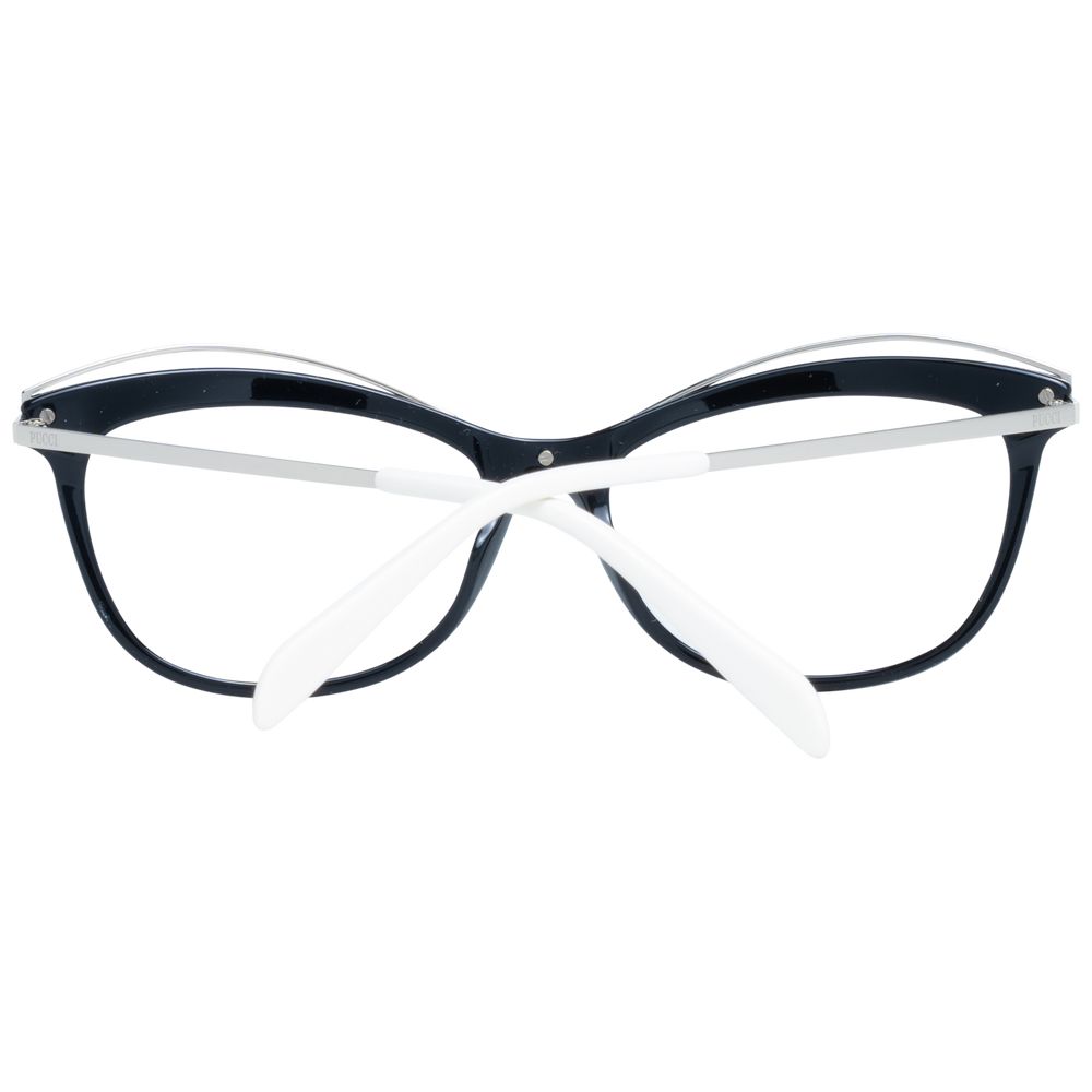 Monture de lunettes Emilio Pucci noire pour femme