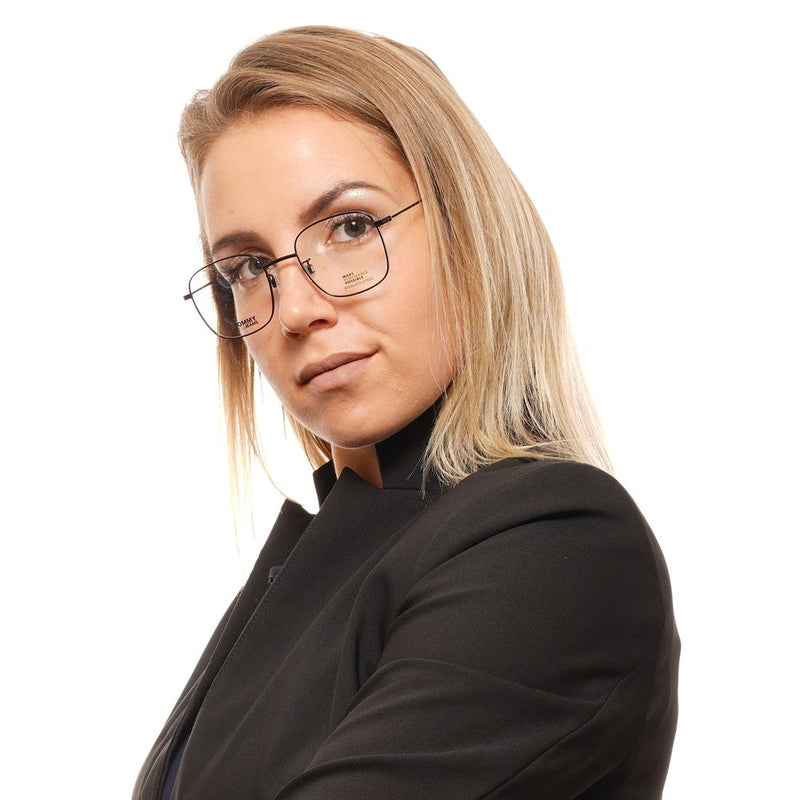 Monture de lunettes unisexe noire Tommy Hilfiger