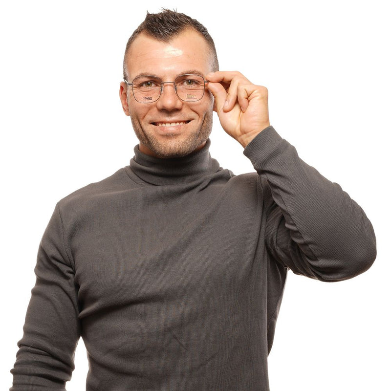 Monture de lunettes unisexe grise Tommy Hilfiger