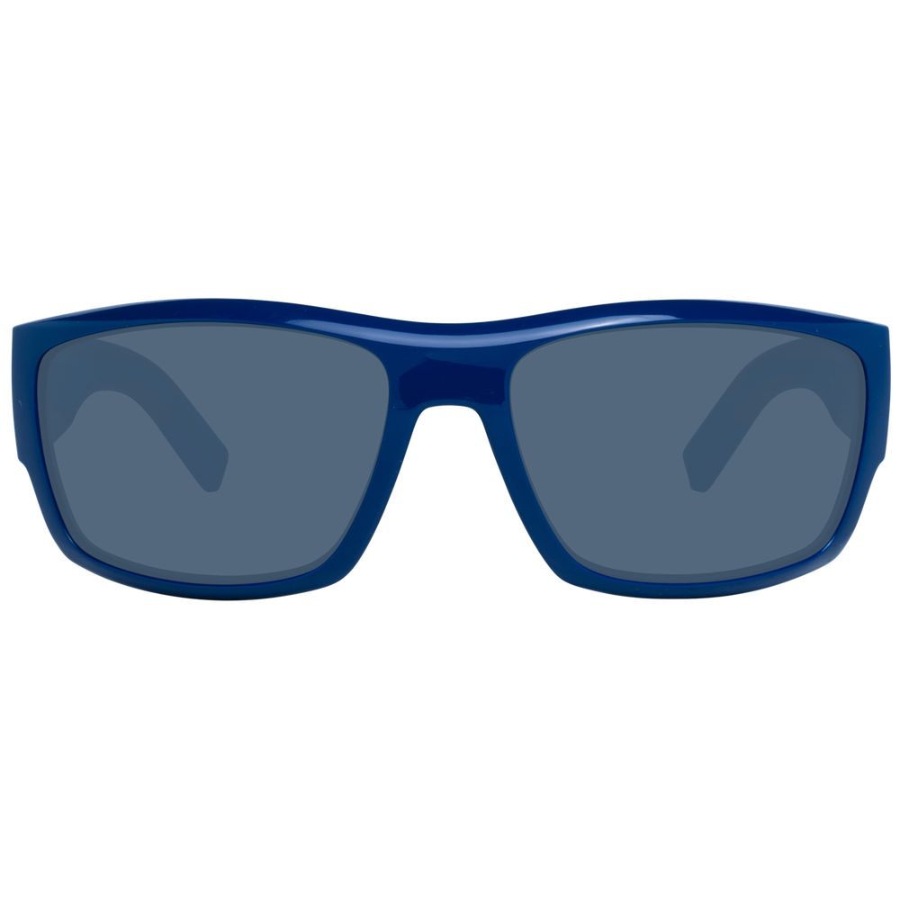 Lunettes de soleil bleues unicolore Tommy Hilfiger