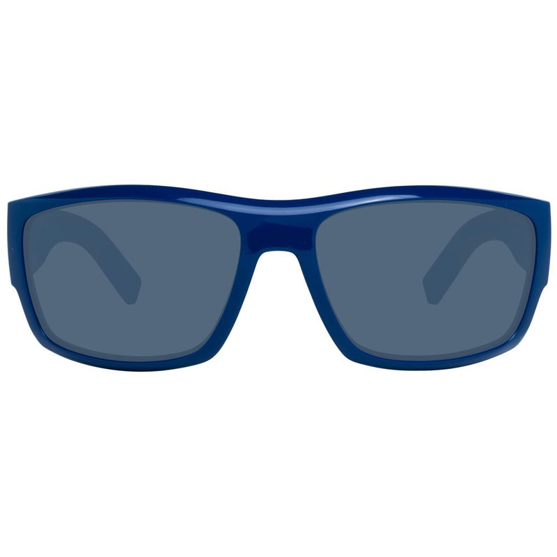 Lunettes de soleil bleues unicolore Tommy Hilfiger