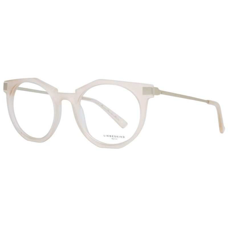 Liebeskind Beige Unisex Glasses Frame - Élégant et Polyvalent