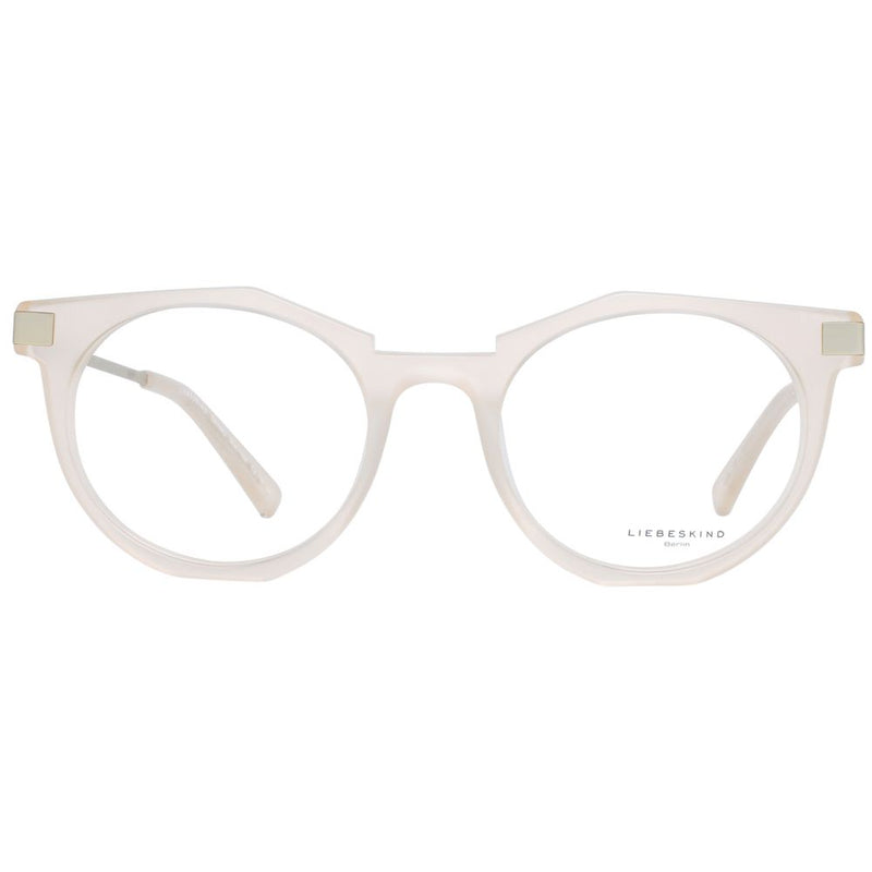 Liebeskind Beige Unisex Glasses Frame - Élégant et Polyvalent
