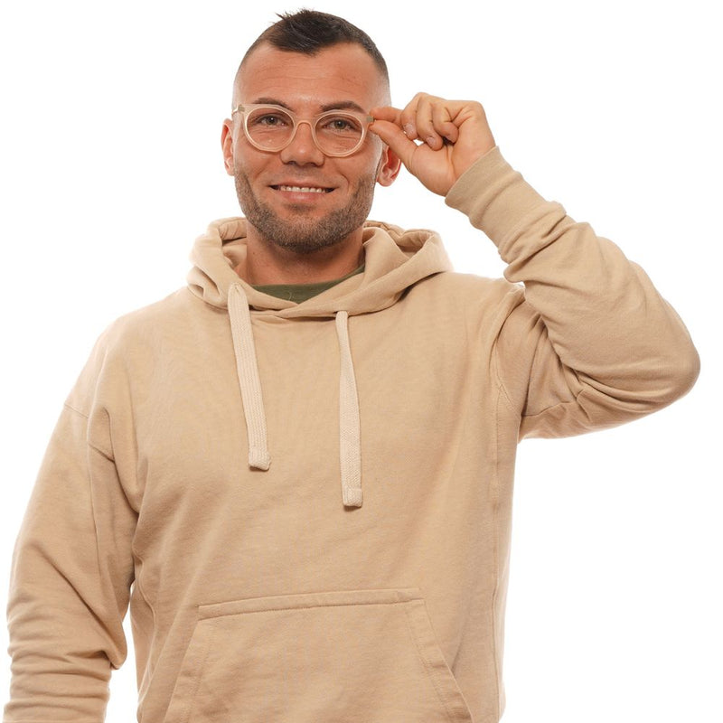 Liebeskind Beige Unisex Glasses Frame - Élégant et Polyvalent