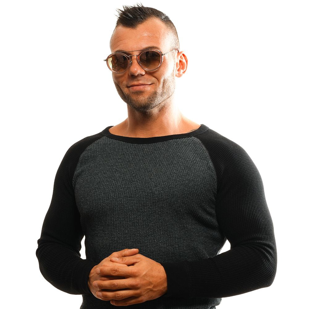Lunettes de soleil pour homme Omega rose