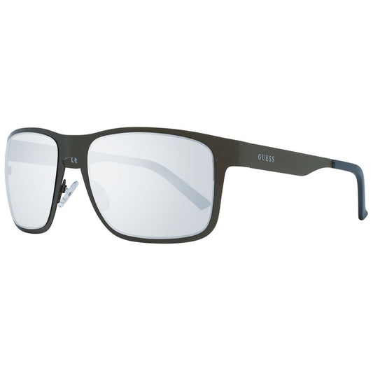 Lunettes de soleil Guess pour homme, gris.