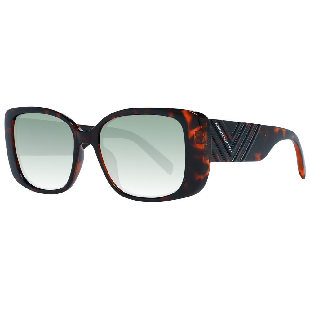 Karen Millen Brown Women Sunglass - Chic Square Design