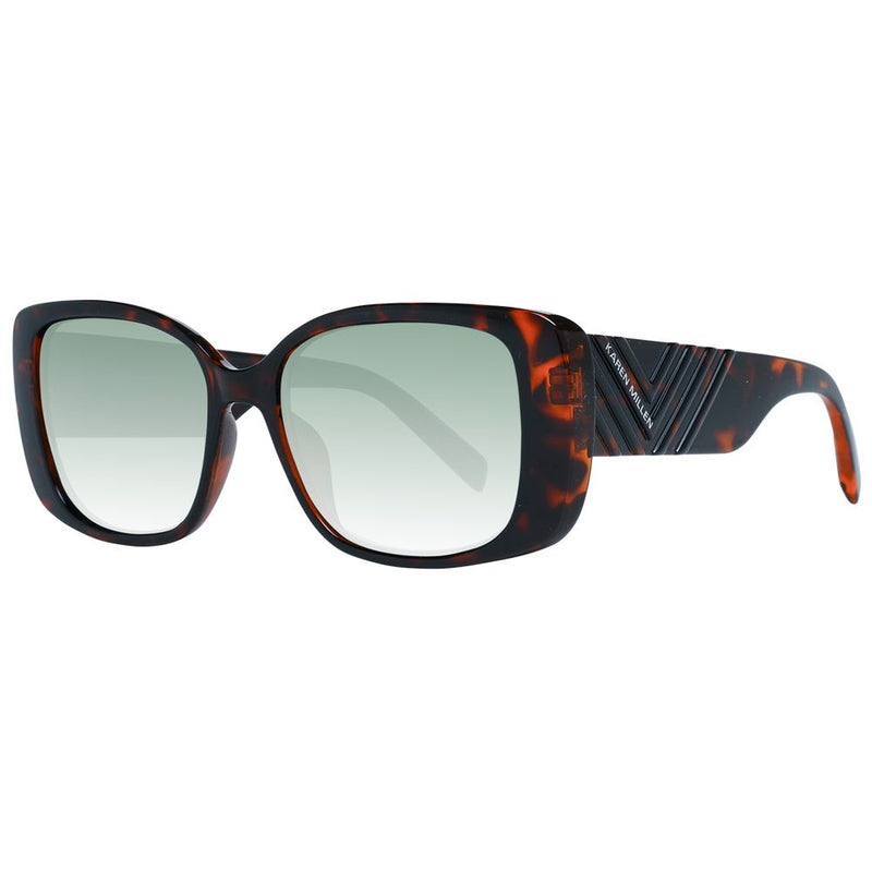 Karen Millen Brown Women Sunglass - Chic Square Design