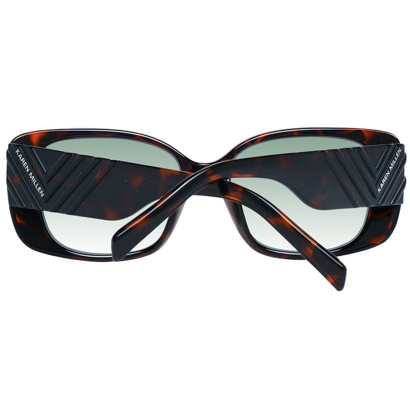Karen Millen Brown Women Sunglass - Chic Square Design