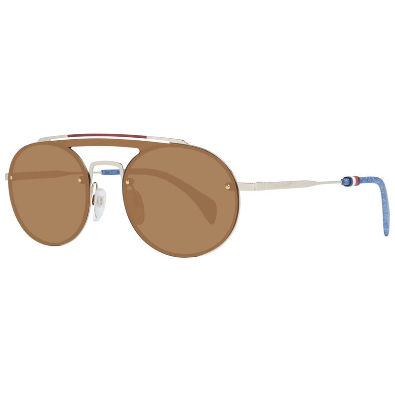 Lunettes de soleil Tommy Hilfiger Gold pour femmes - Design aviateur élégant