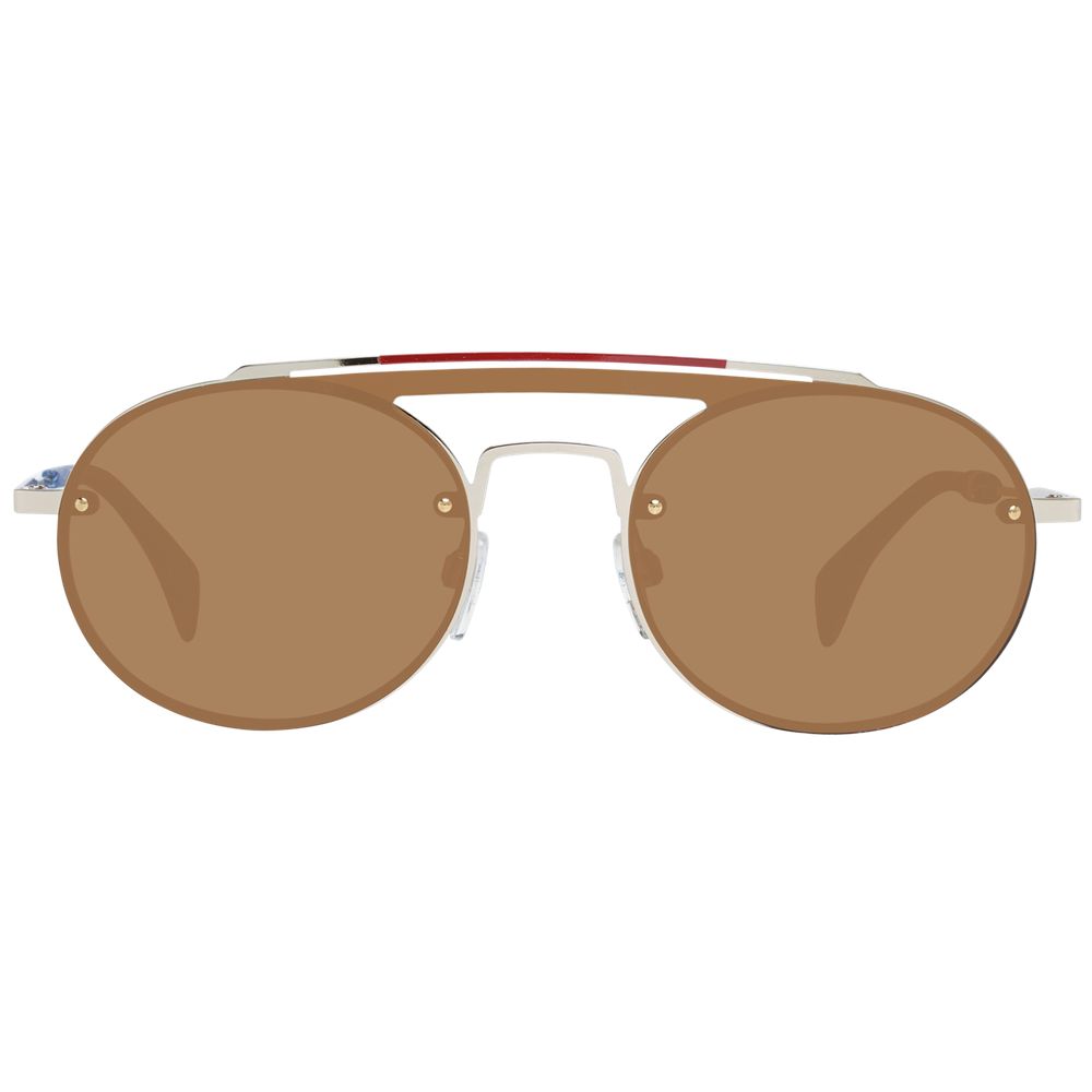 Lunettes de soleil Tommy Hilfiger Gold pour femmes - Design aviateur élégant