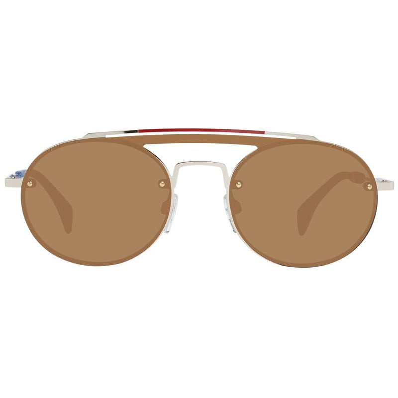 Lunettes de soleil Tommy Hilfiger Gold pour femmes - Design aviateur élégant