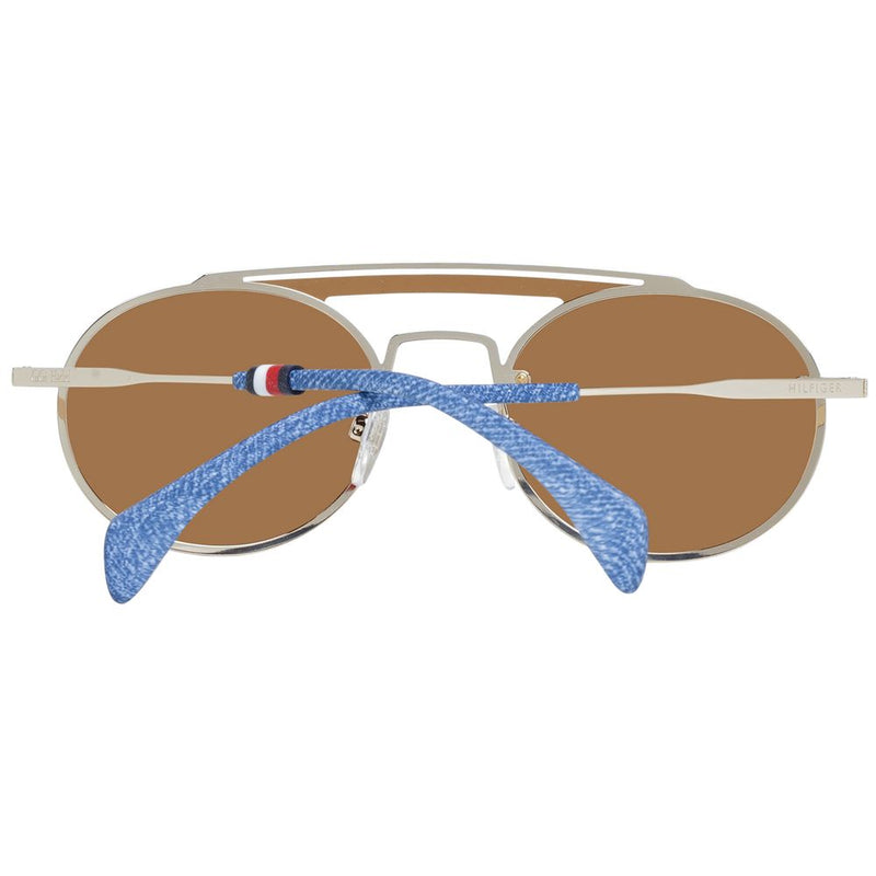 Lunettes de soleil Tommy Hilfiger Gold pour femmes - Design aviateur élégant